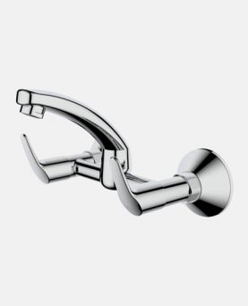 Sink Mixer with Wall Flange (Wall Mounted)