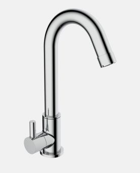 Sink Cock with Swinging Spout (Table Mounted)