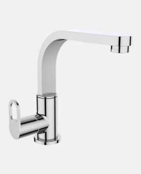 Sink Cock with Swinging Spout (Table Mounted)