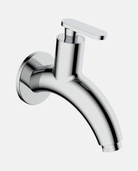 Bib Cock with Wall Flange