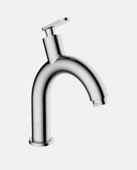 Sink Cock with Swinging Spout (Table Mounted)