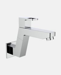 Sink Cock with Swinging Spout And Wall Flange (Wall Mounted)