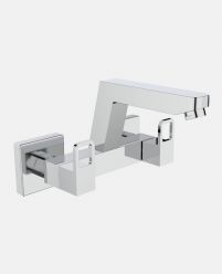 Sink Mixer with Swinging Spout And Wall Flange (Wall Mounted)