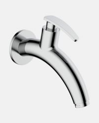 Bib Cock Long Body with Wall Flange